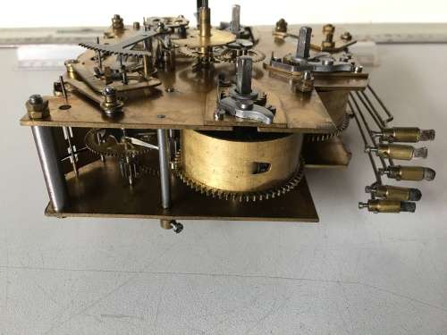 English clock movement - parts/repair