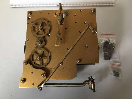 English clock movement - parts/repair