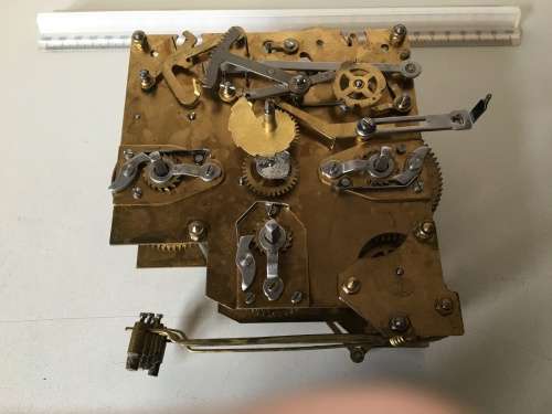 English clock movement - parts/repair