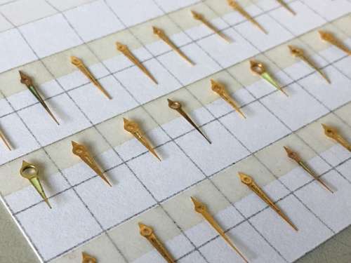 Assorted hour & minute hands for watch - 60 pieces - #18