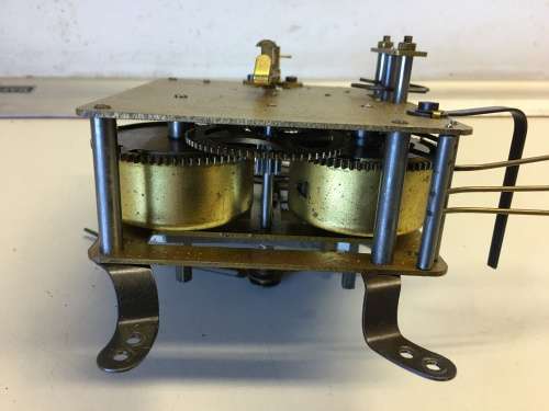 German mantle clock movement - 12cm - parts/repair