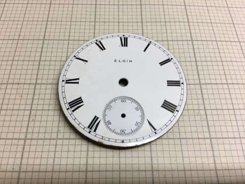 ELGIN - 45mm pocket watch dial - #1