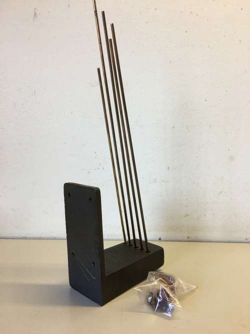 5 rod clock chimes #14