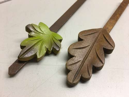 2 cuckoo clock pendulums