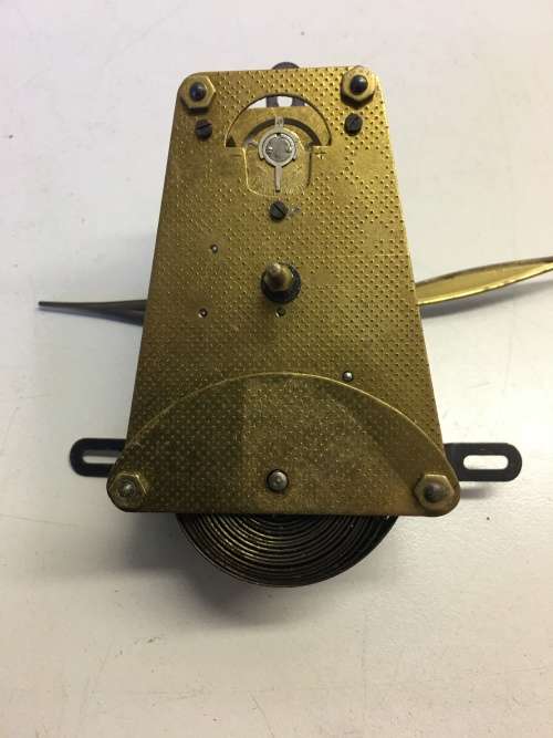 3 small clock movements - parts /repair