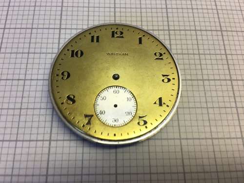 WALTHAM - 42mm pocket watch dial - #5
