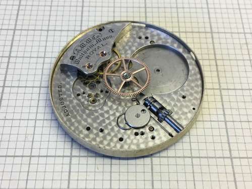 WALTHAM - 42mm pocket watch dial - #5