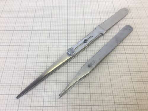 2 Vintage tweezers #1