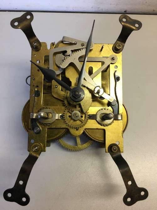 90 x 107mm  clock movement - parts repair
