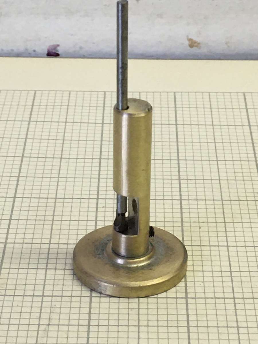 Watchmakers canon pinion tightening tool