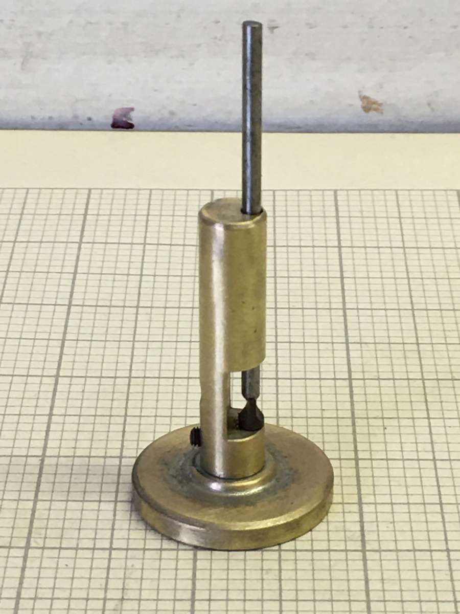 Watchmakers canon pinion tightening tool