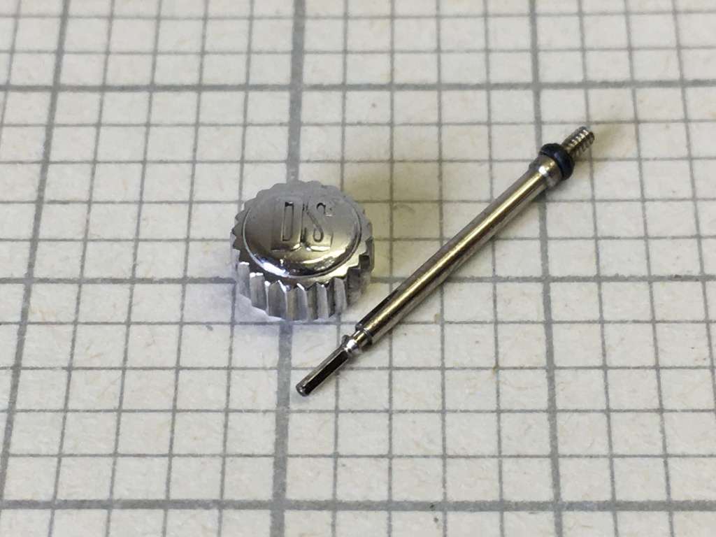 Certina DS - stainless steel crown