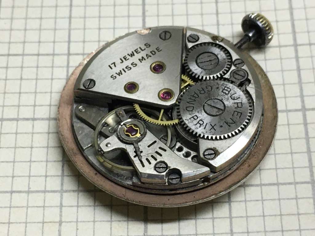 Buren caliber 1420  movement - works