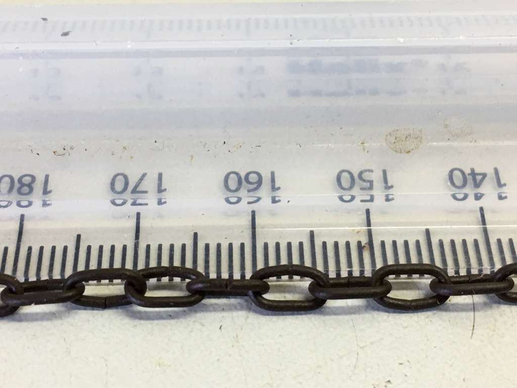 Cuckoo clock chains - 6.0mm links - #4