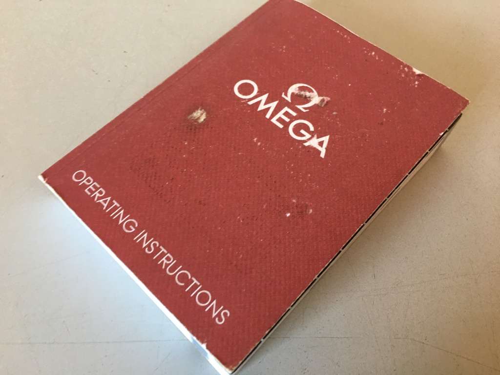 OMEGA - handbook/operating instructions