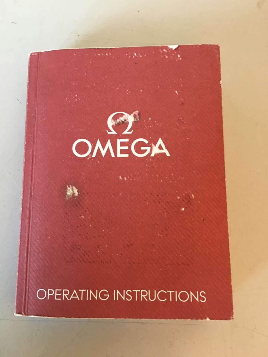 OMEGA - handbook/operating instructions