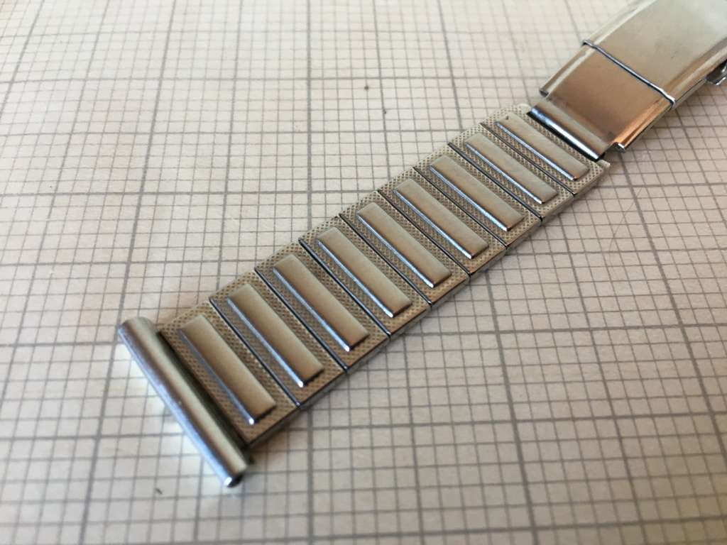 20mm slim stainless steel bracelet