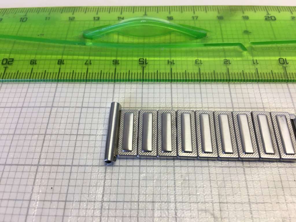 20mm slim stainless steel bracelet