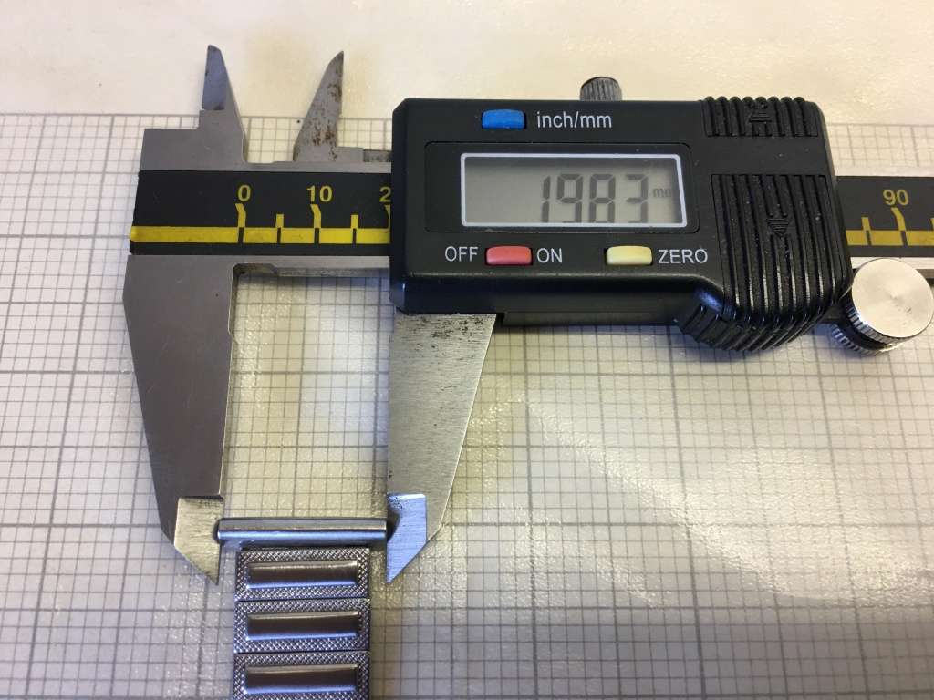 20mm slim stainless steel bracelet