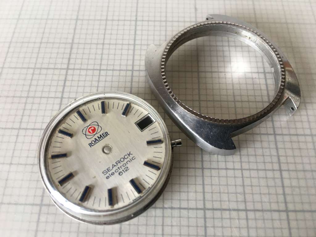 ROAMER SEAROCK 612- dial & 2 piece case