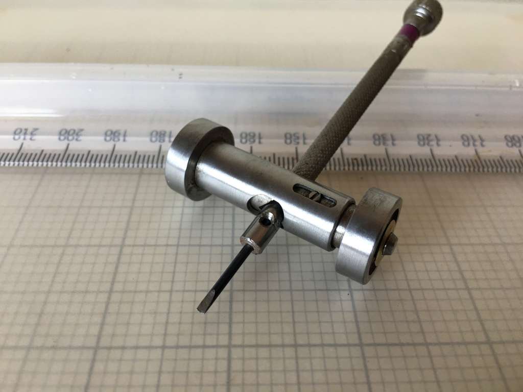 BERGEON - screwdriver /graver sharpener with oilstone