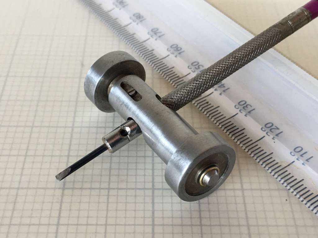 BERGEON - screwdriver /graver sharpener with oilstone