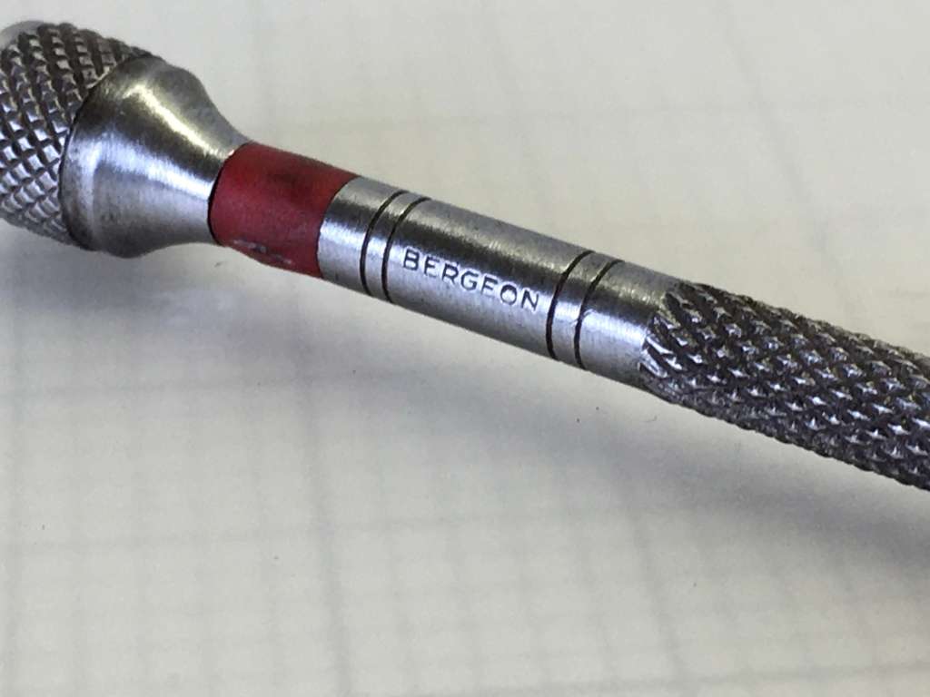 BERGEON - watchmakers screwdriver - 1.2mm