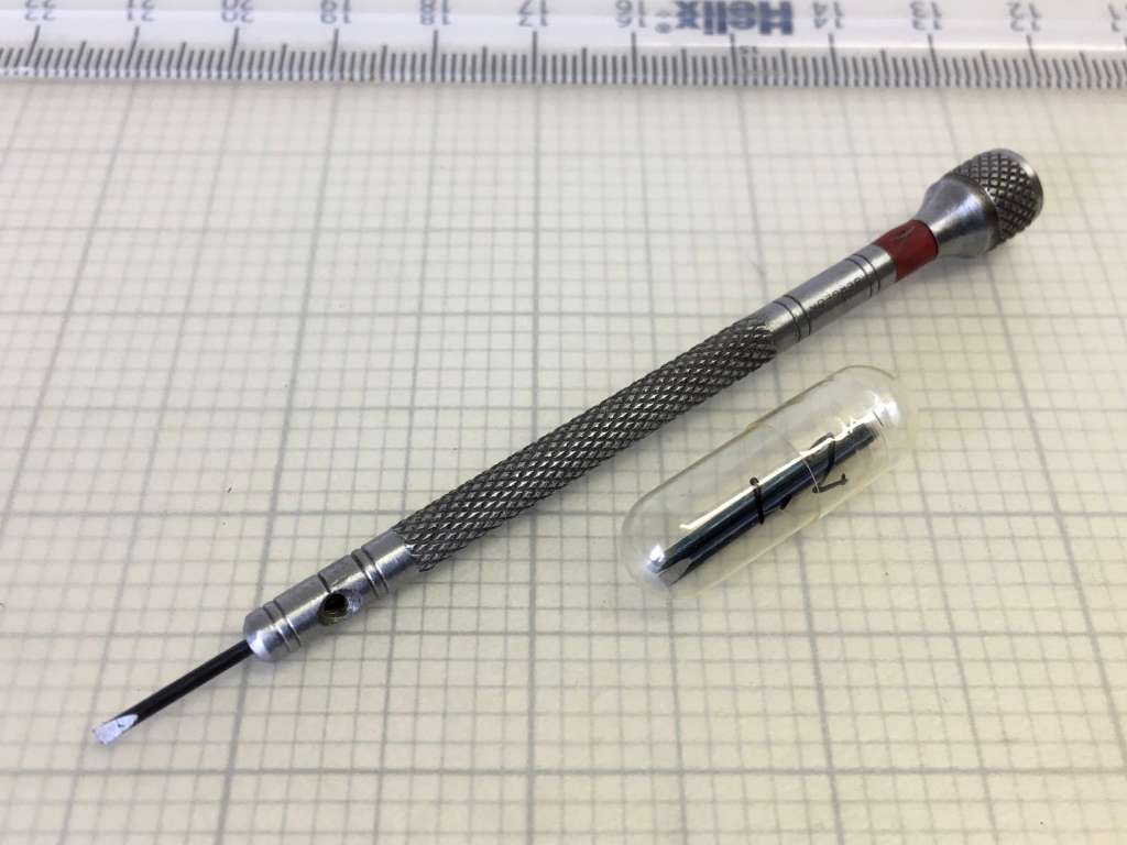BERGEON - watchmakers screwdriver - 1.2mm