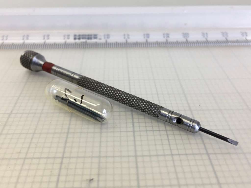 BERGEON - watchmakers screwdriver - 1.2mm