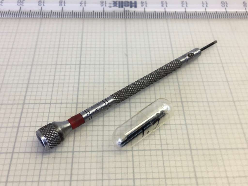 BERGEON - watchmakers screwdriver - 1.2mm
