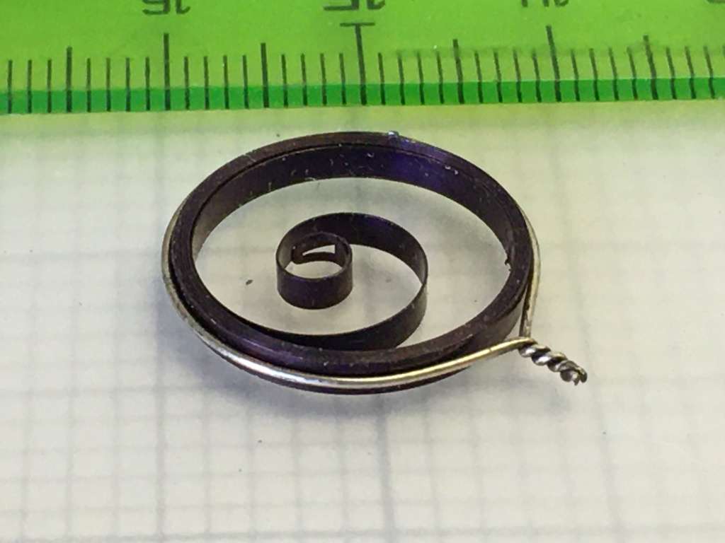 LONGINES caliber 13/98 mainspring