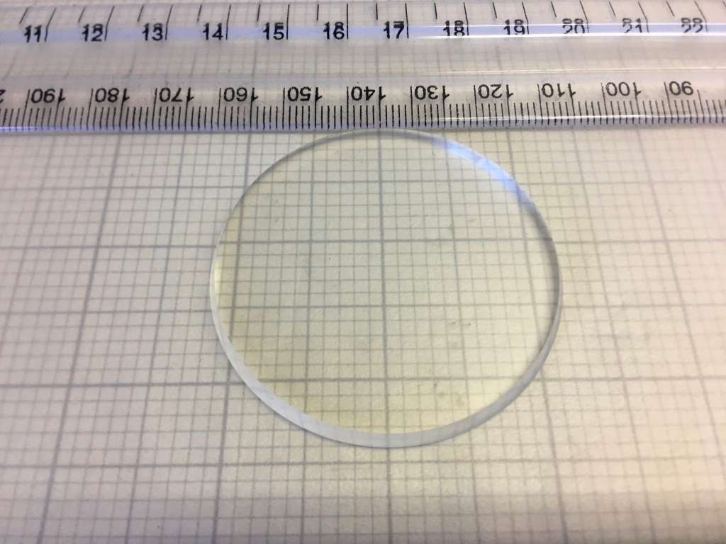 47.9mm pocket watch crystal- flat