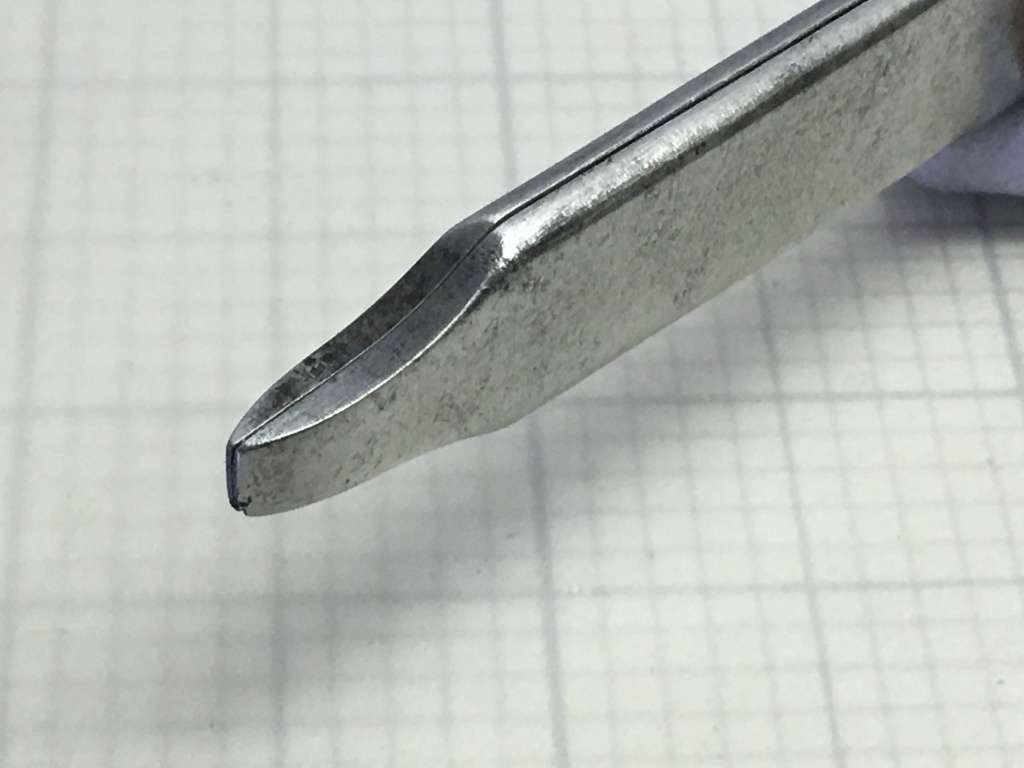 Watchmakers flat end tweezers