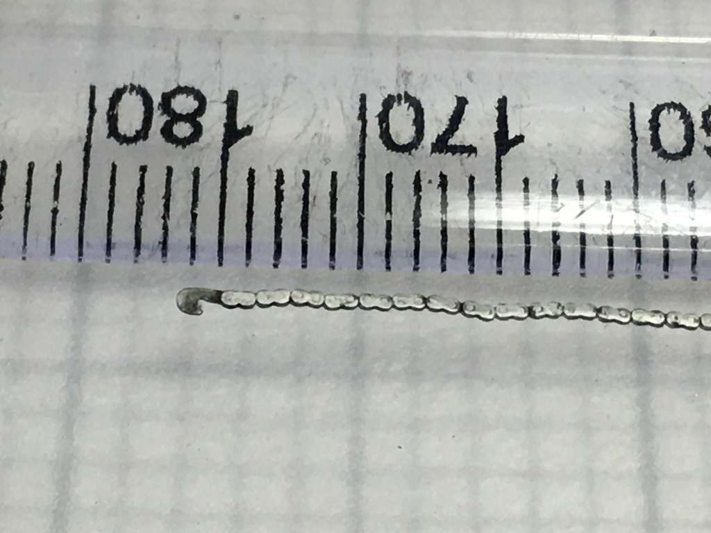 Chain for fusee pocket watch movement - 182mm