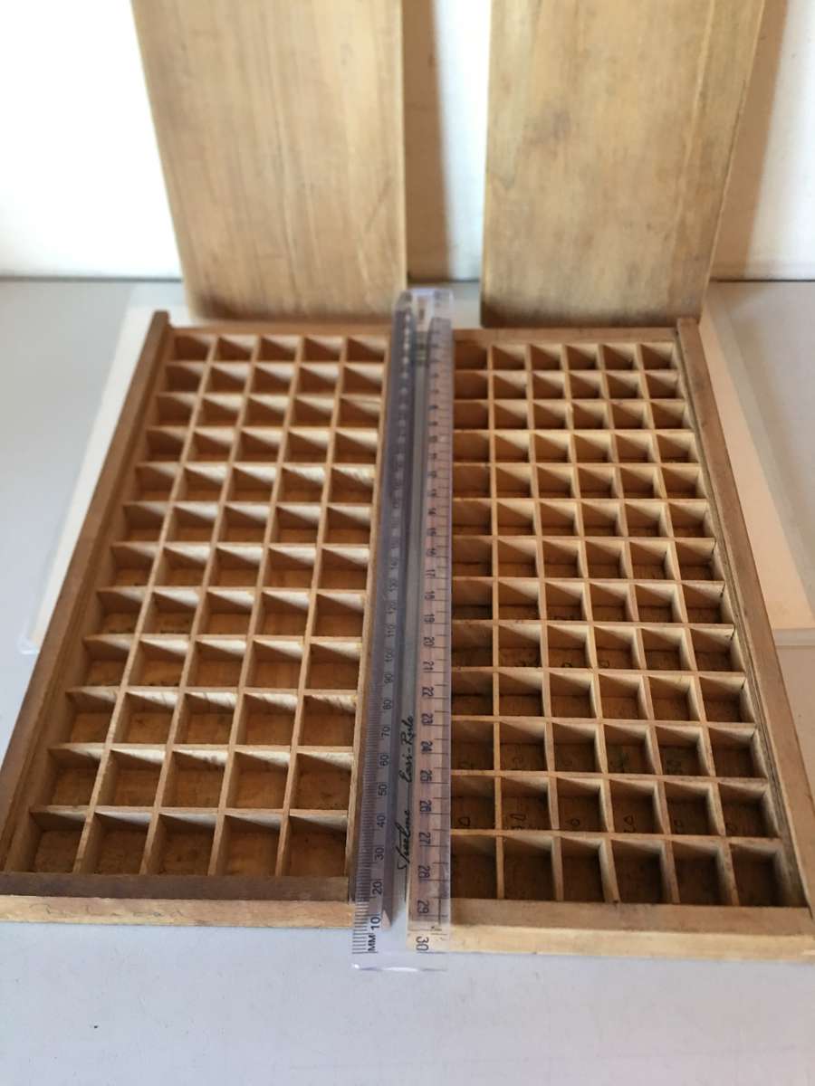 Watch parts storage containers - 280 x 120 x 22mm