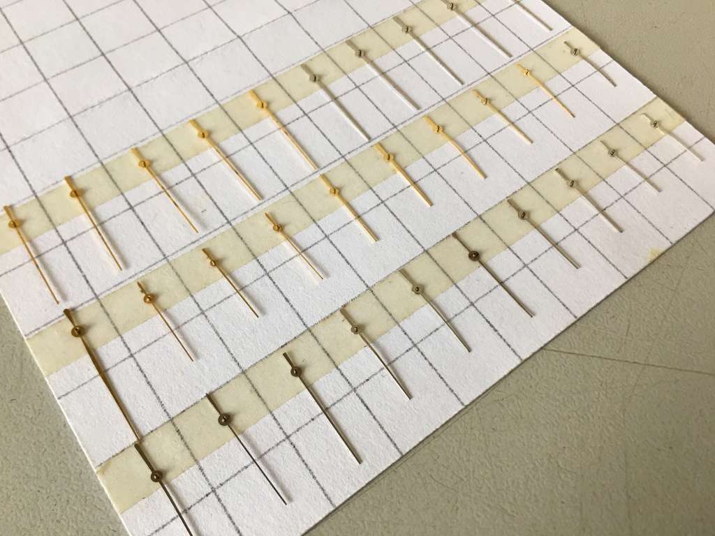 Assorted seconds hands for watch - 30 pieces - #4