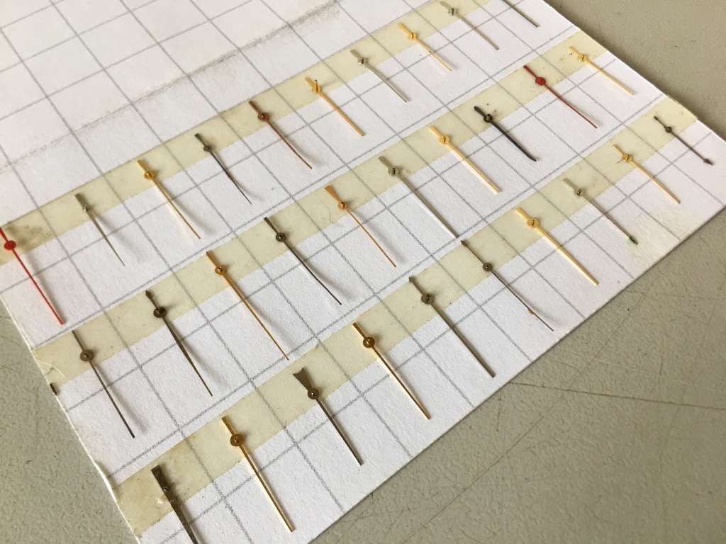 Assorted seconds hands for watch - 30 pieces - #5