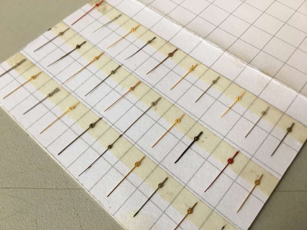 Assorted seconds hands for watch - 30 pieces - #5