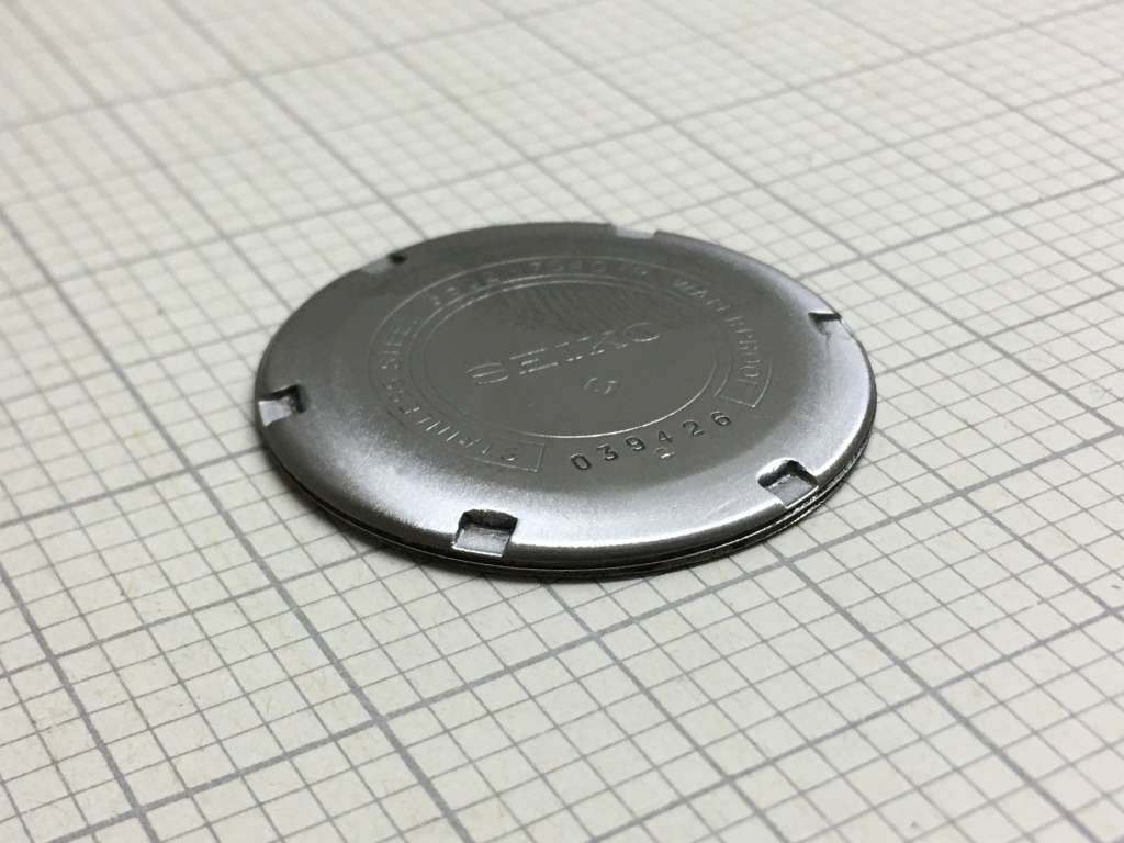 SEIKO 6602 - 7040 case back