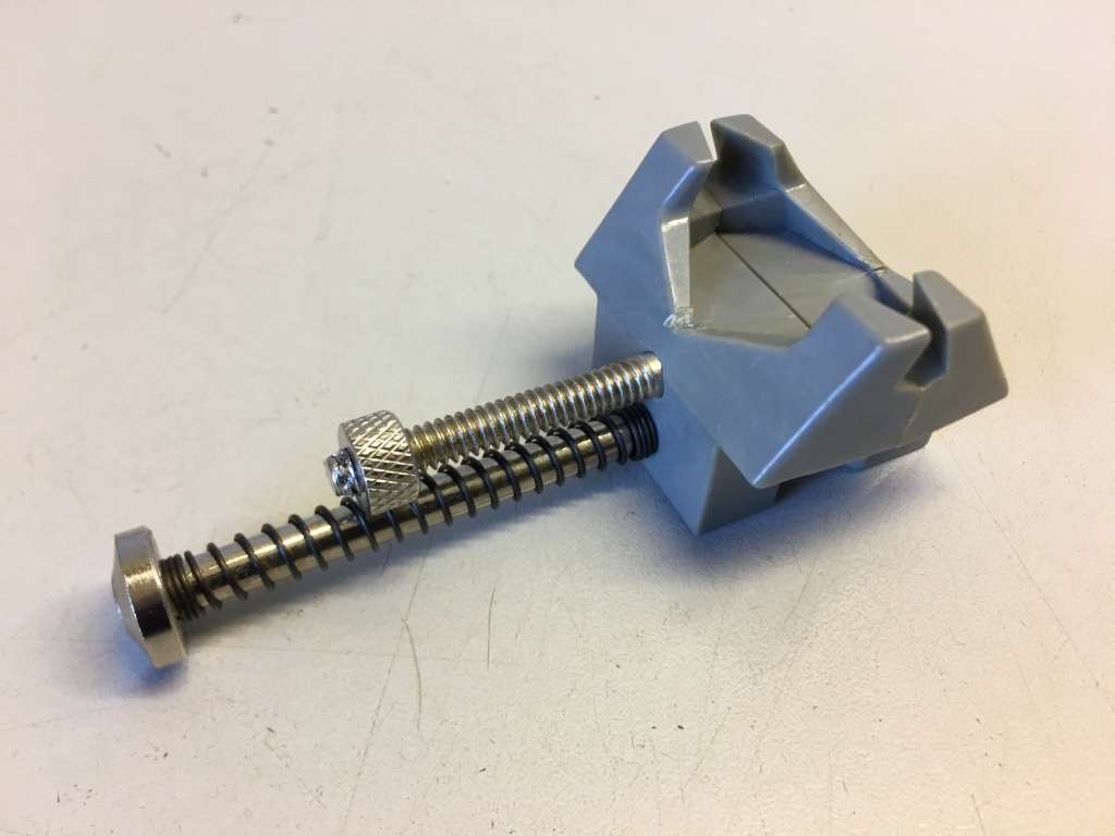 Watch case/movement holder