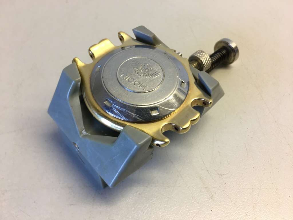 Watch case/movement holder