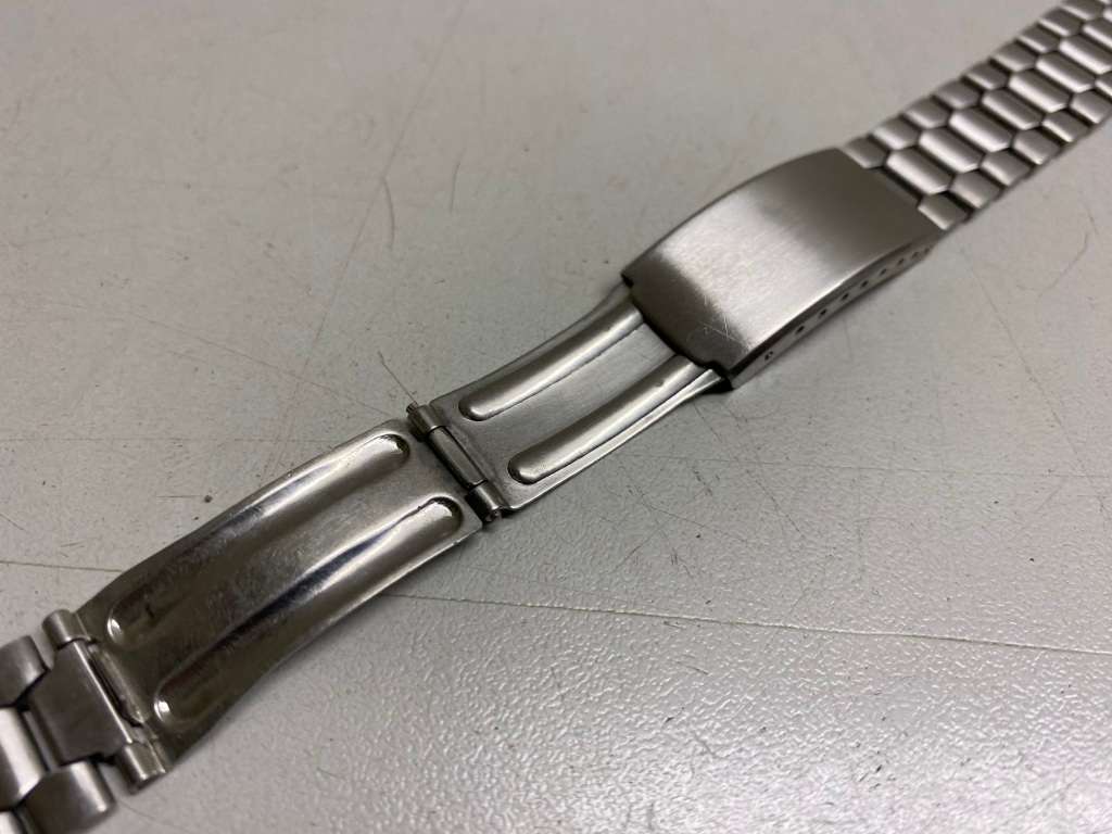 Vintage stainless steel bracelet - 18mm