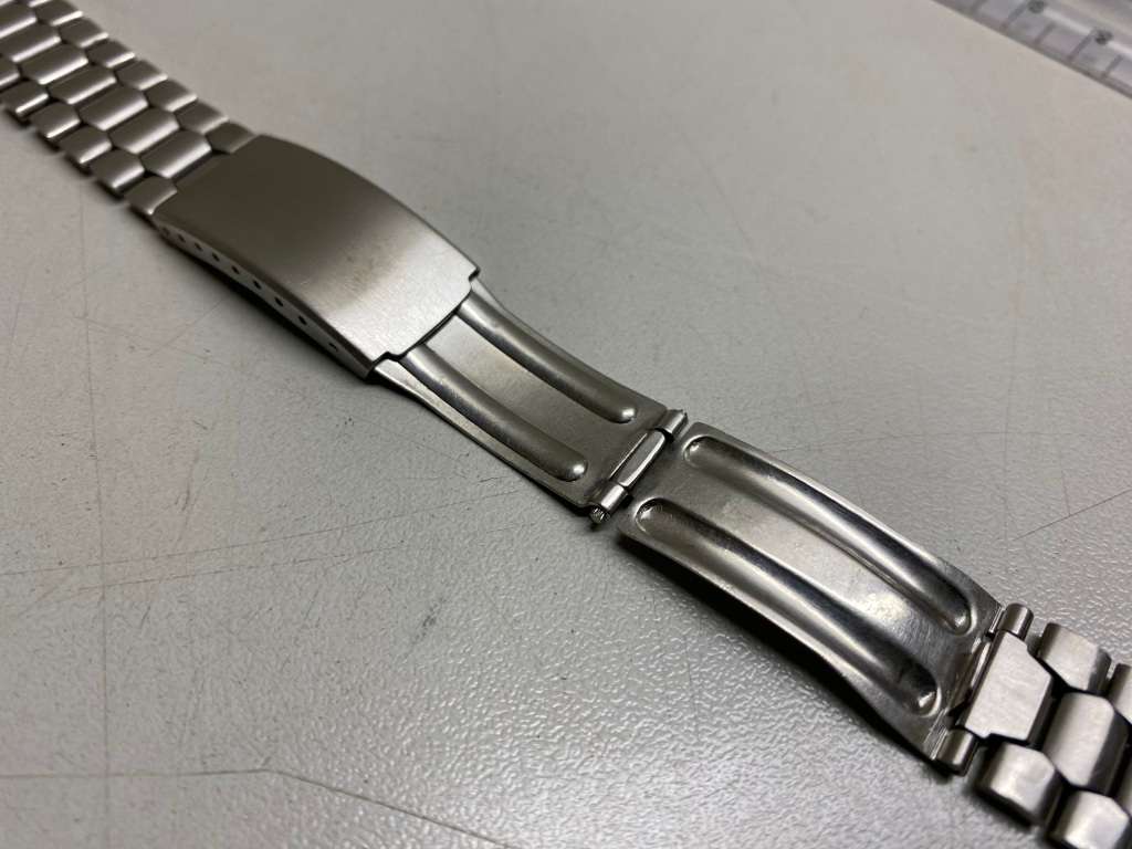 Vintage stainless steel bracelet - 18mm