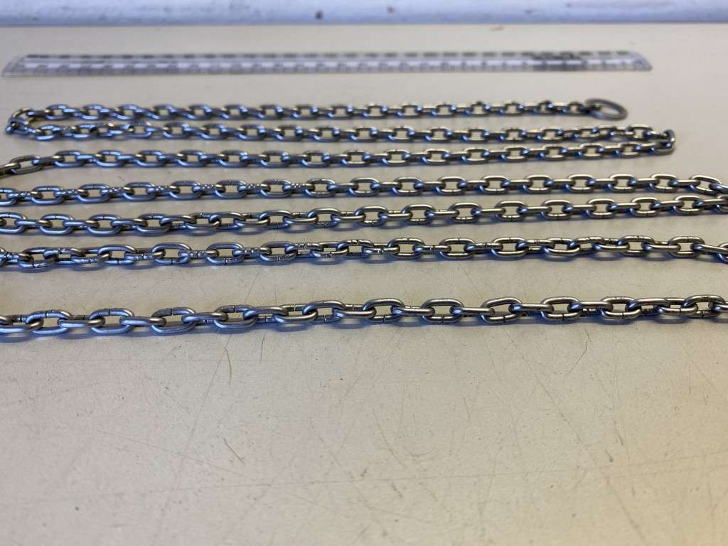 Stainless steel clock chain - 10mm links