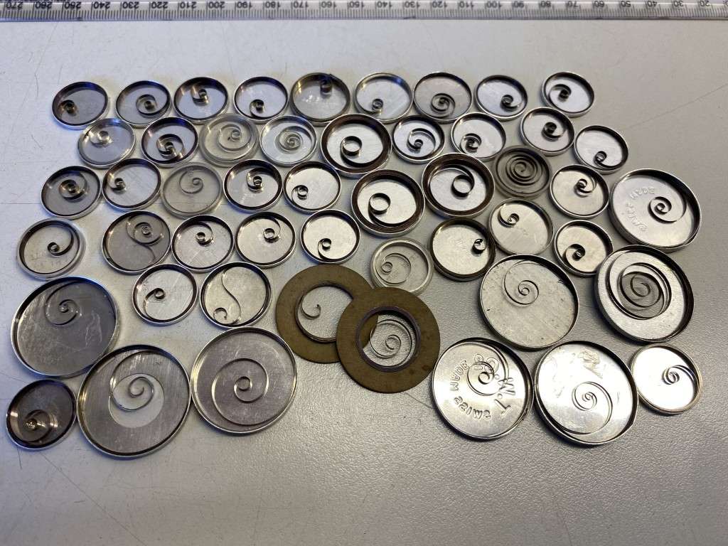 50 watch mainsprings
