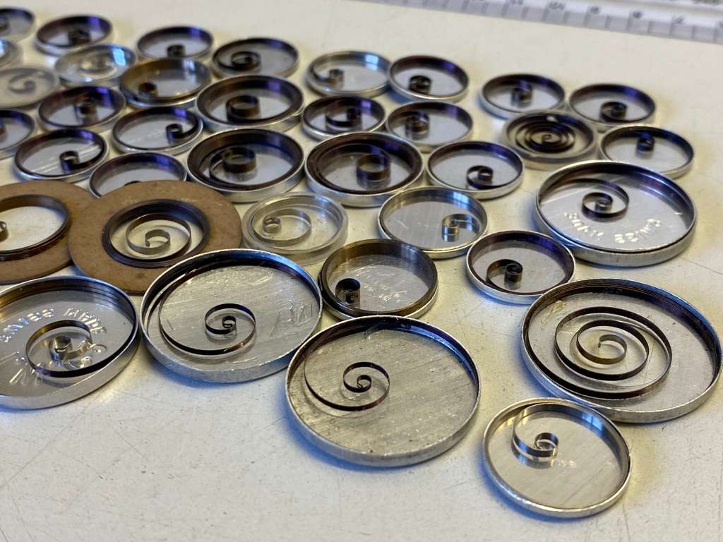 50 watch mainsprings