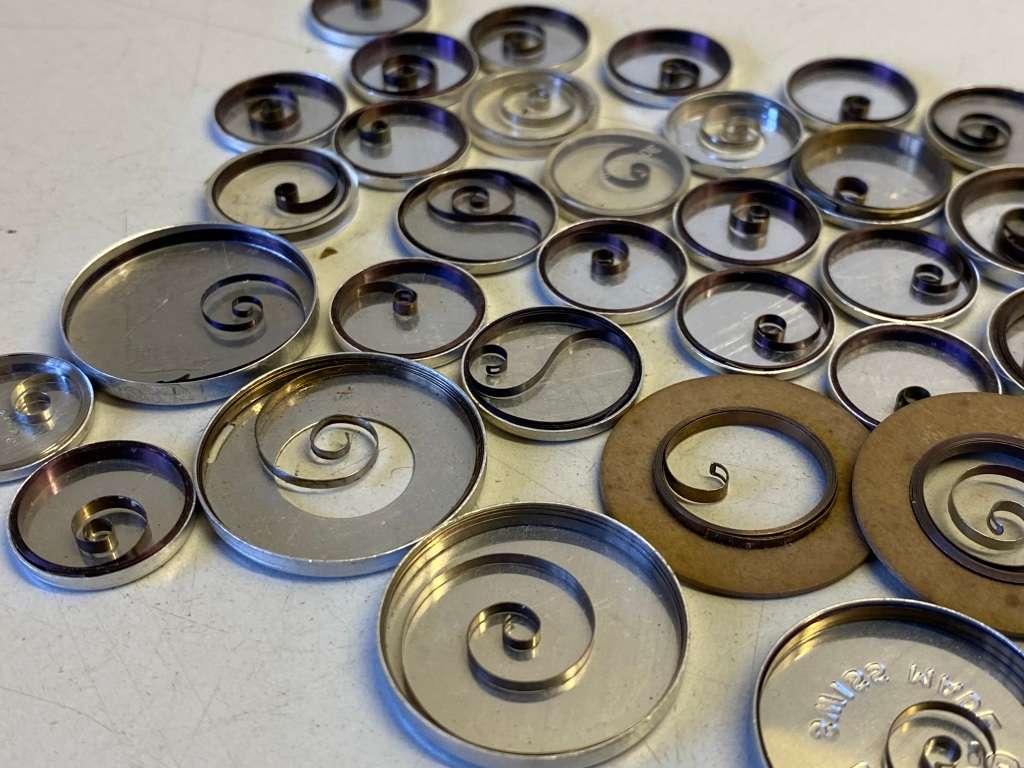 50 watch mainsprings