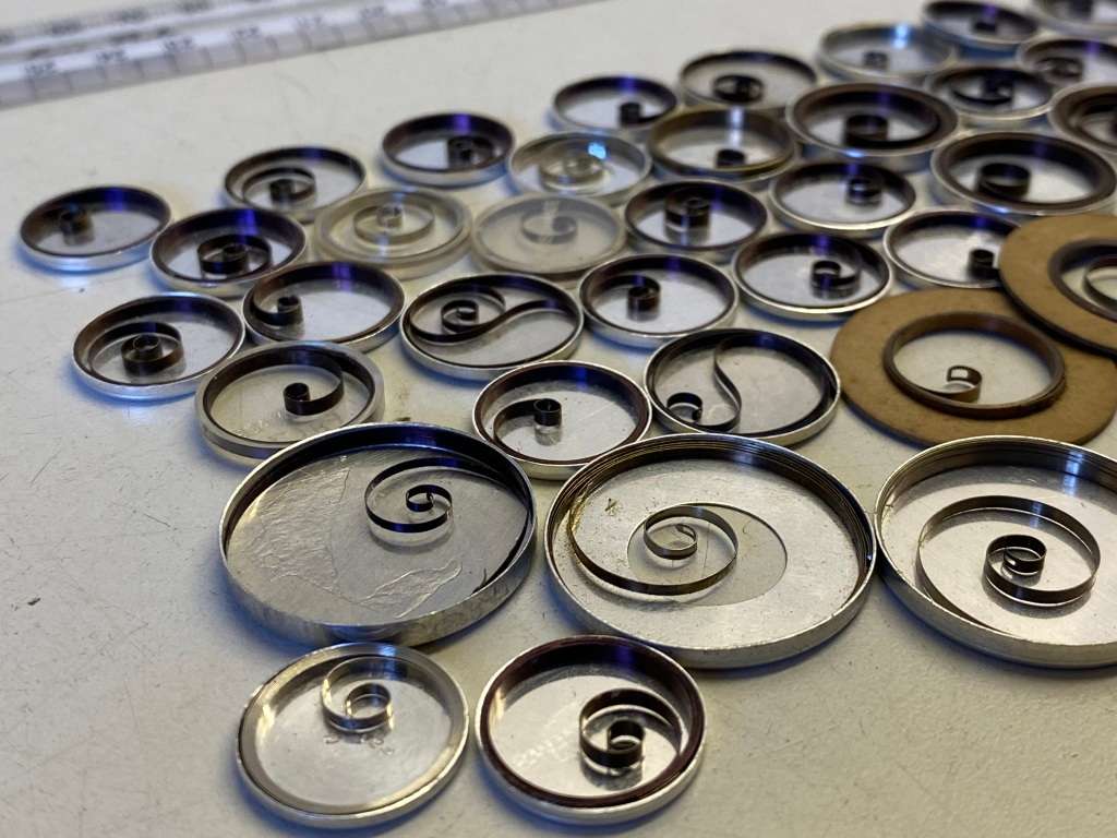 50 watch mainsprings