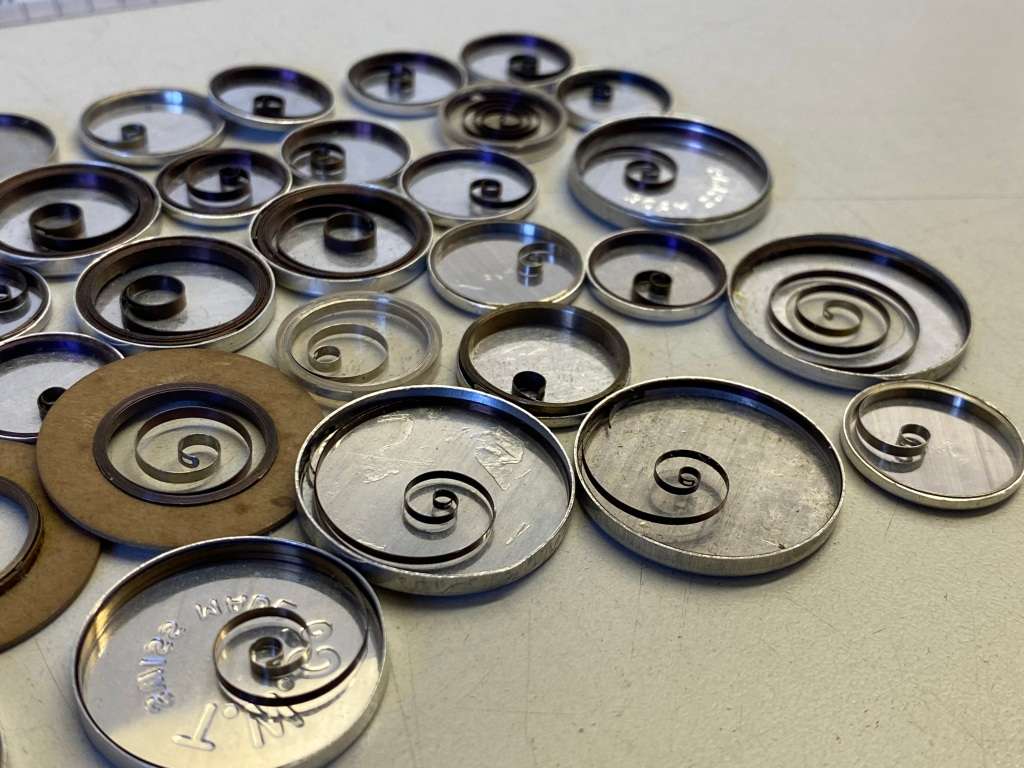 50 watch mainsprings