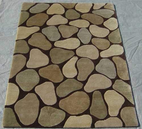 PERSIAN & ORIENTAL RUGS: HANDKNOTTED NEPALESE MERINO WOOL RUG